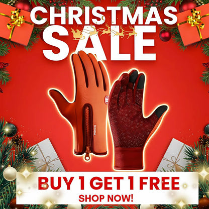 [ Buy 1 Get 1 Free ]🧤 Thermal Gloves❄️Winter Gloves ⭐ Waterproof Thermal Anti-Slip Touchscreen Gloves – For Everyone & All Outdoor Activities